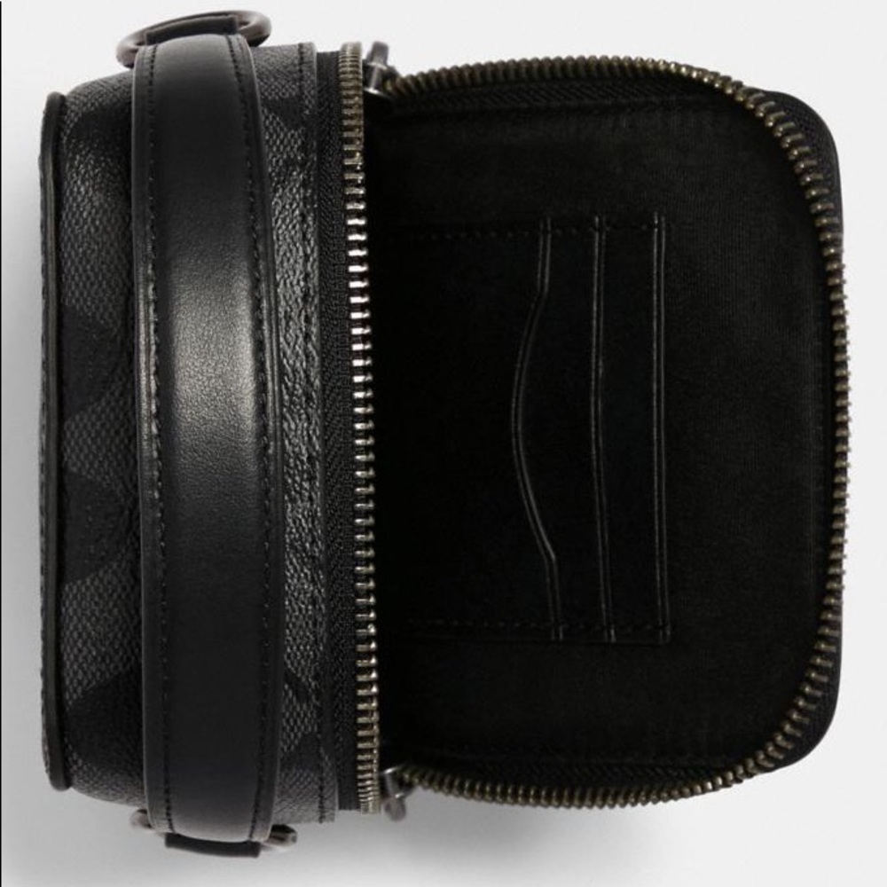 🎀Coach TOP HANDLE CROSSBODY IN SIGNATURE CANVAS - Picture 4 of 4